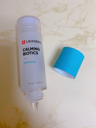 리더스코스메틱 카밍 바이오틱스 앰플 — 5점을 준 리뷰어가 2021년 2월 올린 사용 사진