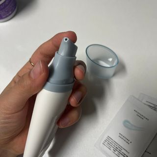 [스킨1004] 마다가스카르 센텔라 히알루-시카 워터핏 선세럼 50ml — 5점을 준 리뷰어가 2024년 5월 올린 사용 사진