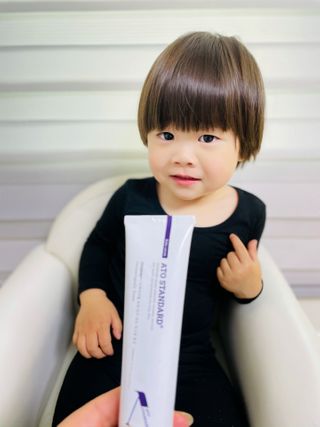 아토스탠다드 베이비크림 — 4.5점을 준 리뷰어가 2021년 1월 올린 사용 사진
