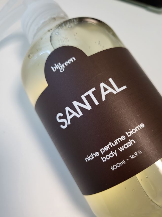 빅그린 니치 퍼퓸 바이옴바디워시 500ml(상탈, 블랙베리&베이, 블랑쉐 3종 중 택1) 리뷰 사진