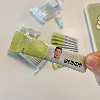 연세생활건강 키즈텐 멀티비타민 1BOX (30포) — 5점을 준 리뷰어가 2022년 5월 올린 사용 사진