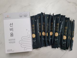 [뉴트릴렉스] 선비움 첨가물 없는 착한 차전자피 식이섬유  2박스 — 5점을 준 리뷰어가 2021년 7월 올린 사용 사진