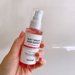 썸헤어 / SUMHAIR 썸헤어 실키 테라피 헤어 에센스 — 4.5점을 준 리뷰어가 2021년 4월 올린 사용 사진