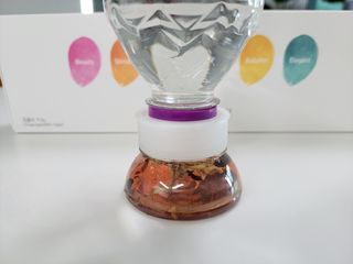 K-doraji K도라지  냉침 허브차 싸이티세트 (냉침용 캡차*2개  3종 리필차*5개) — 2점을 준 리뷰어가 2022년 6월 올린 사용 사진
