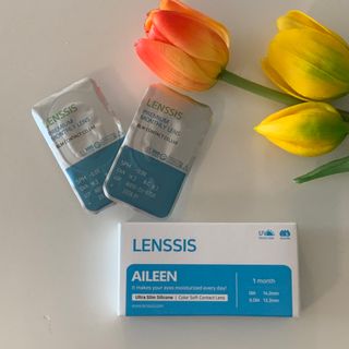 렌시스 LENSSIS [ 렌시스 ] 인생정착템 , 영롱한 매력이 있는 ＃에일린시리즈 1개월용 ｜ 4컬러 중 택1 ｜ — 4점을 준 리뷰어가 2021년 4월 올린 사용 사진