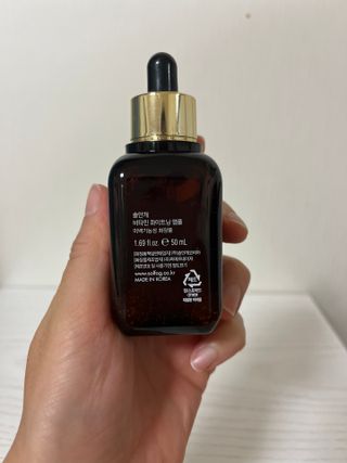소담스퀘어 상암 솔포그 비타민 화이트닝 앰플 50ml 안티에이징 항산화 가미 잡티 트러블 세라마이드 — 5점을 준 리뷰어가 2022년 11월 올린 사용 사진