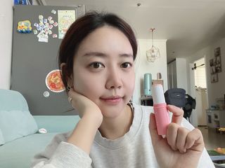 스킨큐어 산다화 카멜리아 안티 링클 멀티밤 — 4점을 준 리뷰어가 2023년 1월 올린 사용 사진