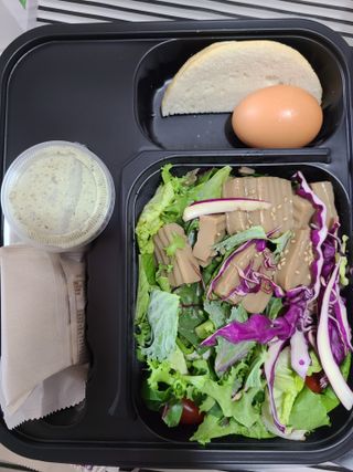 참살이도시락 작심삼일 샐러드도시락 3개 맛보기 새벽배송 또는 택배배송 — 리뷰어가 2021년 7월 올린 사용 사진
