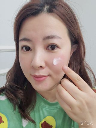 [후르디아] 민감피부 수분크림 비건 아보카도 크림 — 5점을 준 리뷰어가 2022년 1월 올린 사용 사진