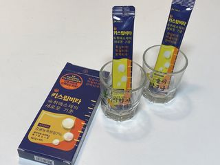 [키스립] 근복적인 숙취원인 해결 숙취해소제 키스립 코드레드487 2팩 & 뉴키스립비타 1box  set (최신) — 5점을 준 리뷰어가 2022년 8월 올린 사용 사진