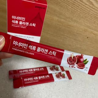 이너미인 석류 콜라겐 스틱 — 5점을 준 리뷰어가 2021년 1월 올린 사용 사진