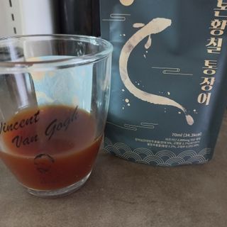 [비린내 완벽제거] 본황칠 통장어 국내산 장어즙 아르기닌 2800mg 장어즙효능 기력보강 — 4.5점을 준 리뷰어가 2022년 7월 올린 사용 사진
