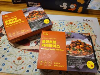 브라잇벨리 식물성 미트볼과 일본식카레의 만남, 플랜트볼 카레라이스 — 5점을 준 리뷰어가 2022년 9월 올린 사용 사진