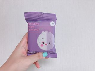 [후르디아] 블루베리 립앤아이 리무버 패드 4개 세트 — 5점을 준 리뷰어가 2021년 8월 올린 사용 사진