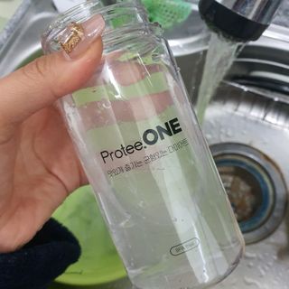 프로티원 단백질쉐이크 곡물맛 2주분 1통+보틀 — 5점을 준 리뷰어가 2021년 3월 올린 사용 사진