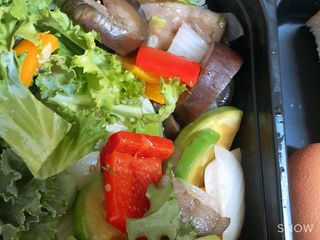 참살이도시락 작심삼일 샐러드도시락 3개 맛보기 새벽배송 또는 택배배송 — 5점을 준 리뷰어가 2021년 8월 올린 사용 사진