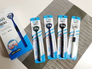 크리오 클리어스 혀백태제거 구취관리 혀클리너 — 5점을 준 리뷰어가 2021년 3월 올린 사용 사진