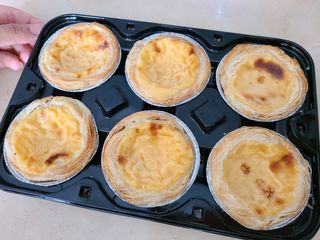 디앙뜨 포르투갈 에그타르트 오리지널 맛+패션후르츠 맛 중 택1 — 4점을 준 리뷰어가 2021년 7월 올린 사용 사진