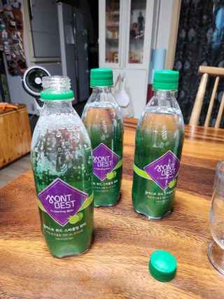 몽베스트 Montbest with Sparkling water Lime20병 — 5점을 준 리뷰어가 2022년 8월 올린 사용 사진