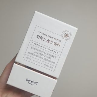 세렌디뷰티_이너뷰티 티톡스 로즈 베리 — 5점을 준 리뷰어가 2021년 3월 올린 사용 사진