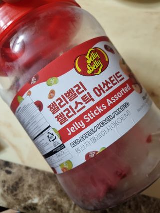 젤리벨리 젤리스틱 어쏘티드 900g — 5점을 준 리뷰어가 2022년 10월 올린 사용 사진