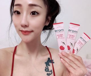 이롬 erom 타트체리 콜라겐 — 5점을 준 리뷰어가 2021년 3월 올린 사용 사진
