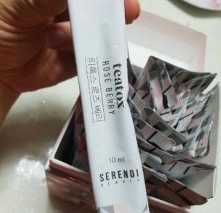 세렌디뷰티_이너뷰티 티톡스 로즈 베리 — 5점을 준 리뷰어가 2021년 3월 올린 사용 사진