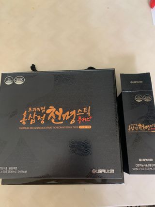 서울약사신협 약사신협_천명플러스스틱_10mlx30포 — 5점을 준 리뷰어가 2021년 5월 올린 사용 사진