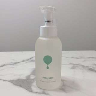 아미퓨어 [라이브] 피부장벽 강화를 위한 머랭 버블 클렌저 천연계면활성제로 온가족 사용가능 — 5점을 준 리뷰어가 2021년 6월 올린 사용 사진