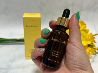 스킨큐어 산다화 비타민c 화이트닝 에센스 30ml — 5점을 준 리뷰어가 2023년 7월 올린 사용 사진