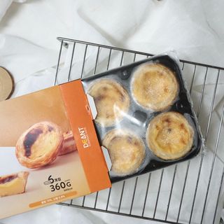 디앙뜨 포르투갈 에그타르트 오리지널 맛+패션후르츠+초콜릿타르트 맛 중 택1 — 4.5점을 준 리뷰어가 2021년 8월 올린 사용 사진