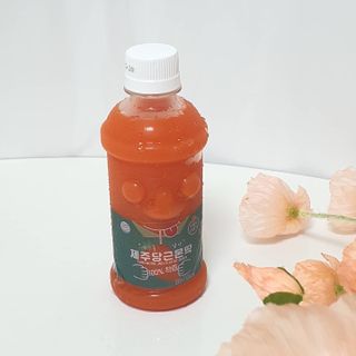 탐라원 제주의 맛, 몬딱주스 4종세트 - 한라봉몬딱주스, 천혜향몬딱주스, 청귤에이드, 당근몬딱주스 — 5점을 준 리뷰어가 2021년 8월 올린 사용 사진