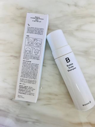 블룸비 거품 두피 샴푸 — 5점을 준 리뷰어가 2022년 9월 올린 사용 사진
