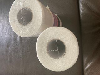 부직포나라 중금속유해물질ZERO 뜯어쓰는 주방 일회용수세미 60매 2매 — 5점을 준 리뷰어가 2022년 8월 올린 사용 사진
