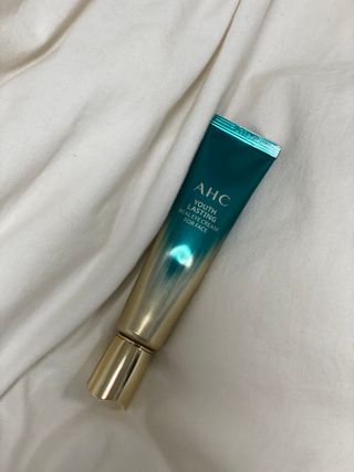 [NEW 탄력유턴 아이크림] AHC 유스 래스팅 리얼 아이크림 포 페이스 — 5점을 준 리뷰어가 2021년 2월 올린 사용 사진