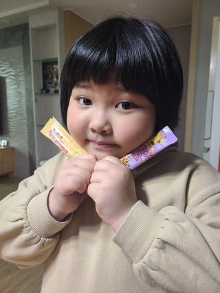 다나음 180도 칼슘젤리+아연면역젤리 — 5점을 준 리뷰어가 2021년 12월 올린 사용 사진