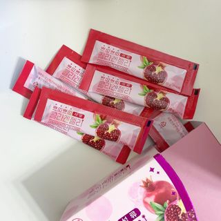헬스업_쁘띠쁘띠석류콜라겐젤리_20g x 14포 — 5점을 준 리뷰어가 2021년 2월 올린 사용 사진