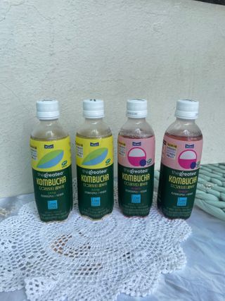 더그레잇티 콤부차 [매일유업] 더그레잇티 44kcal 콤부차 300ml *12개입 (오리지널 6개+베리리치 6개) — 5점을 준 리뷰어가 2023년 7월 올린 사용 사진
