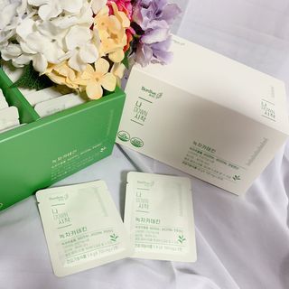 12월 15일 출시, 건강기능식품 브랜드 본리브 나 다운 시작 제품 3종 — 5점을 준 리뷰어가 2021년 2월 올린 사용 사진
