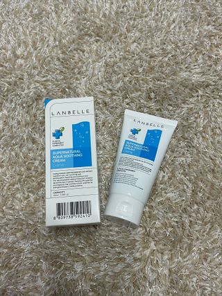랑벨 수퍼내츄럴 아쿠아 수딩 크림 100ml — 5점을 준 리뷰어가 2022년 5월 올린 사용 사진
