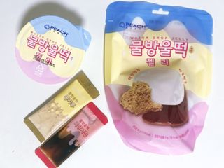 (주) 피치코리아 물방울떡젤리 X 2개입 — 5점을 준 리뷰어가 2022년 11월 올린 사용 사진