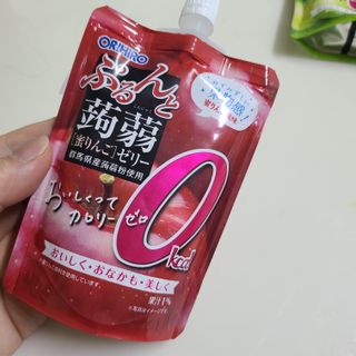 ORIHIRO 오리히로 곤약젤리 제로칼로리 130g 4종 4팩(맛별로 1팩씩) — 5점을 준 리뷰어가 2023년 2월 올린 사용 사진