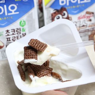 매일바이오 토핑요거트 — 5점을 준 리뷰어가 2021년 6월 올린 사용 사진
