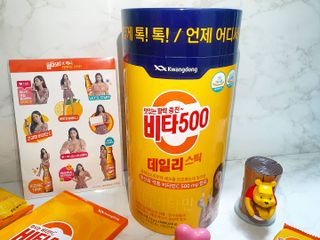 광동생활건강 [광동] 제니비타민C 비타500데일리스틱 180포+제니등신대+제니스티커 — 4점을 준 리뷰어가 2021년 12월 올린 사용 사진