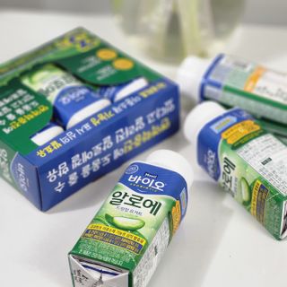 LIVE 매일바이오 알로에 드링킹 요거트 — 5점을 준 리뷰어가 2022년 4월 올린 사용 사진