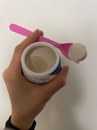 매일바이오 그릭요거트 오리지널 플레인 4개, 로스터리 커피믹스 4개 — 4점을 준 리뷰어가 2021년 12월 올린 사용 사진