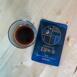 [광동생활건강] 광동정녹청 30포 — 3.5점을 준 리뷰어가 2021년 11월 올린 사용 사진