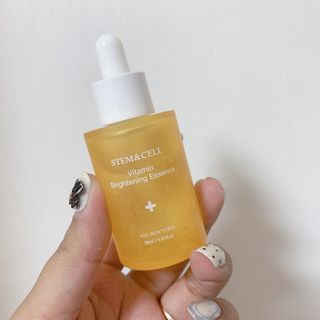 체르엠 스템앤셀 비타민 브라이트닝 에센스 30ml 1개 — 5점을 준 리뷰어가 2021년 8월 올린 사용 사진