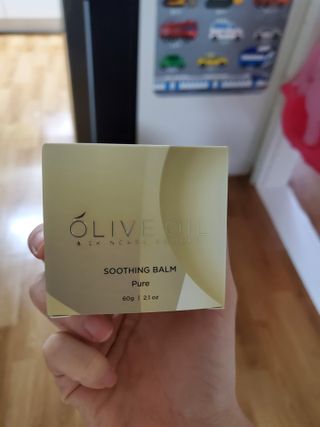 올리브 오일 스킨케어 컴퍼니 [OOSC] 순한 베이비 퓨어 수딩밤 오리지널 60g — 5점을 준 리뷰어가 2021년 4월 올린 사용 사진