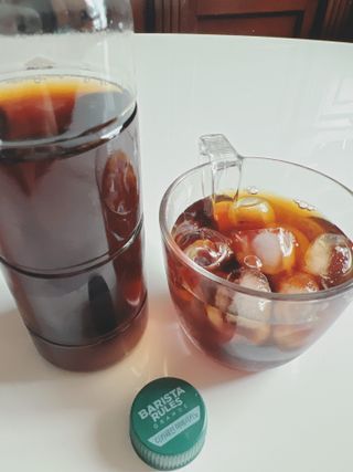 무라벨 바리스타룰스 디카페인 아메리카노 — 4.5점을 준 리뷰어가 2024년 4월 올린 사용 사진